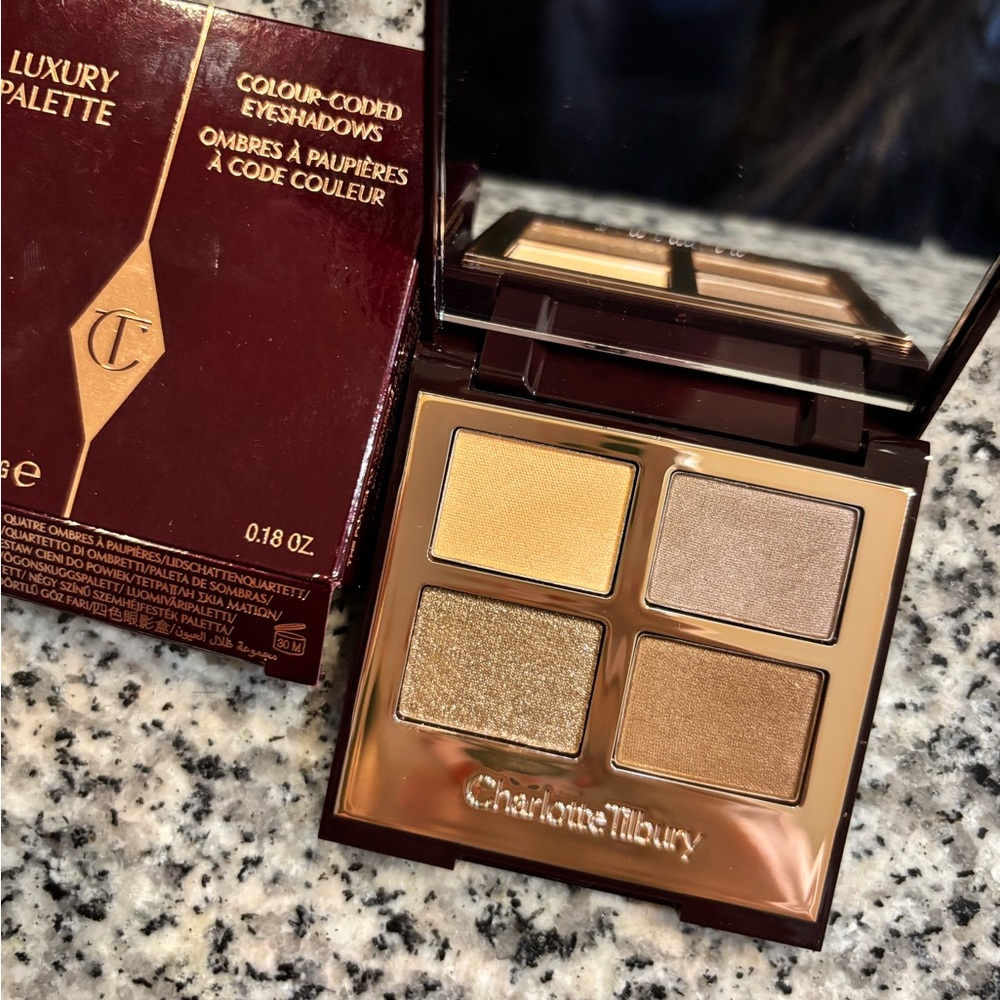 Charlotte Tilbury Luxury Palette The Golden Goddess Eyeshadow | BNIB